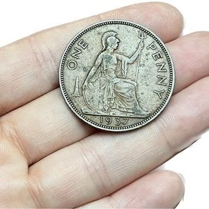 🎈$5 add on - 1937 ONE PENNY - George VI